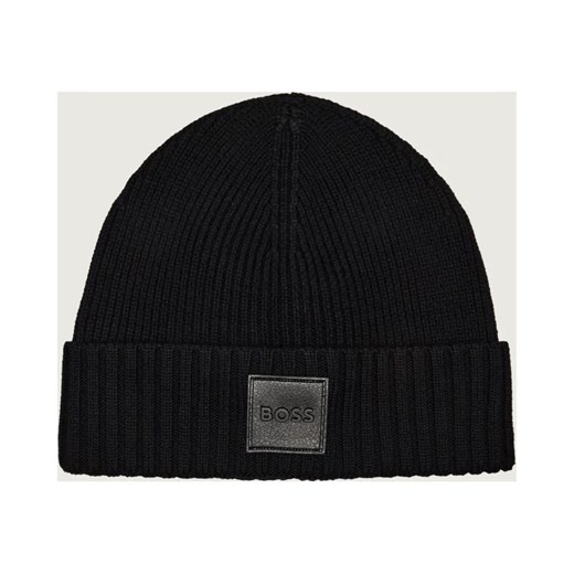 BOSS BLACK Wełniana czapka Flavio ze sklepu Gomez Fashion Store w kategorii Czapki zimowe męskie - zdjęcie 187057905