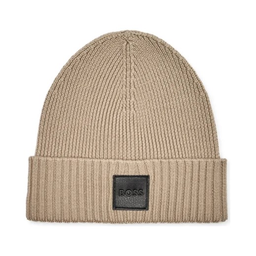 BOSS BLACK Wełniana czapka Flavio ze sklepu Gomez Fashion Store w kategorii Czapki zimowe męskie - zdjęcie 187057909