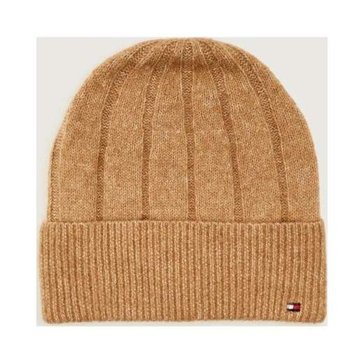 Tommy Hilfiger Czapka | z dodatkiem wełny ze sklepu Gomez Fashion Store w kategorii Czapki zimowe damskie - zdjęcie 187057926