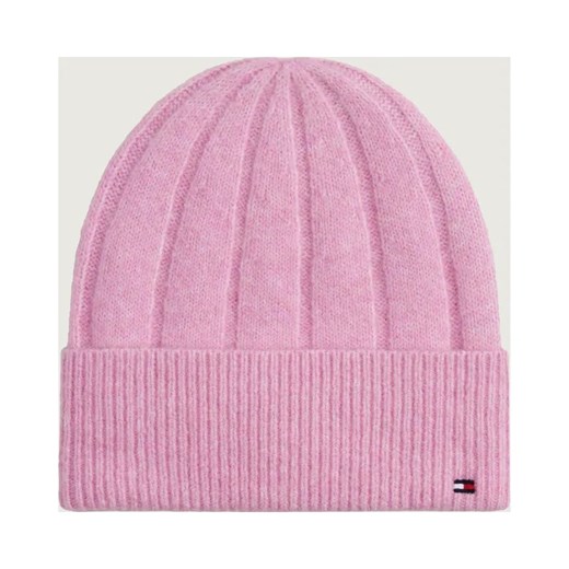 Tommy Hilfiger Czapka | z dodatkiem wełny ze sklepu Gomez Fashion Store w kategorii Czapki zimowe damskie - zdjęcie 187057928