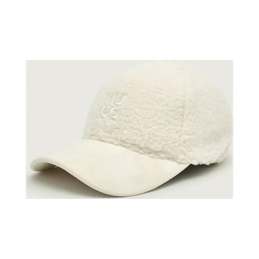 HUGO Bejsbolówka Ally-TE | shearling ze sklepu Gomez Fashion Store w kategorii Czapki z daszkiem damskie - zdjęcie 187057996