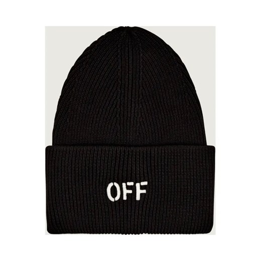 OFF-WHITE Czapka | z dodatkiem kaszmiru - id: OF255M000030006 - marki Off-White - 187058025 OFF-WHITE Czapka | z dodatkiem kaszmiru ze sklepu Gomez Fashion Store w kategorii Czapki zimowe męskie - zdjęcie 187058025