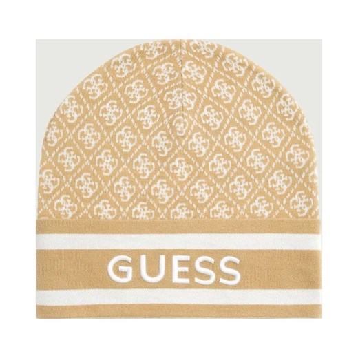 GUESS Czapka SEVYN | z dodatkiem wełny ze sklepu Gomez Fashion Store w kategorii Czapki zimowe damskie - zdjęcie 187058035