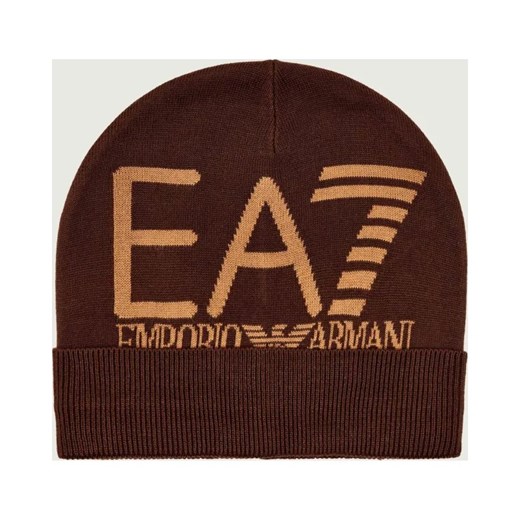EA7 Czapka ze sklepu Gomez Fashion Store w kategorii Czapki zimowe męskie - zdjęcie 187058115