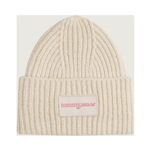 Tommy Jeans Wełniana czapka ze sklepu Gomez Fashion Store w kategorii Czapki zimowe damskie - zdjęcie 187058155