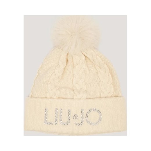 Liu Jo Czapka | z dodatkiem wełny ze sklepu Gomez Fashion Store w kategorii Czapki zimowe damskie - zdjęcie 187058237