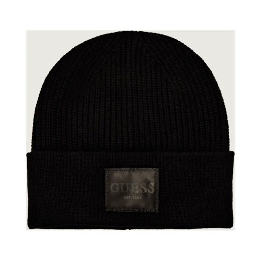 Guess Wełniana czapka BRENTON | z dodatkiem kaszmiru ze sklepu Gomez Fashion Store w kategorii Czapki zimowe damskie - zdjęcie 187058246