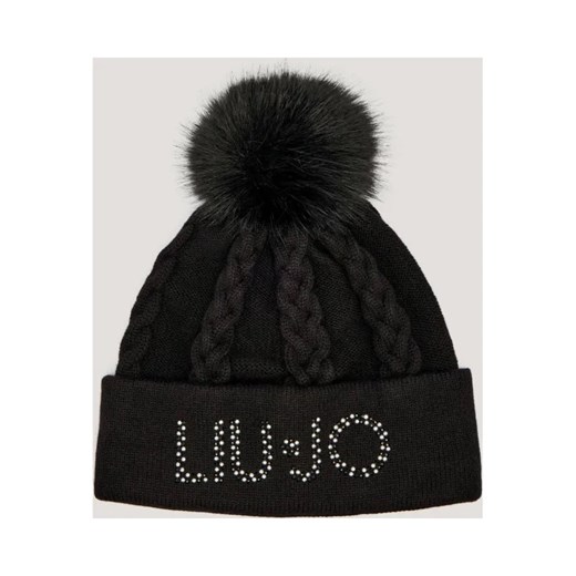 Liu Jo Czapka | z dodatkiem wełny ze sklepu Gomez Fashion Store w kategorii Czapki zimowe damskie - zdjęcie 187058247