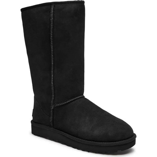 UGG Śniegowce CLASSIC TALL II | wełna | zamsz ze sklepu Gomez Fashion Store w kategorii Śniegowce damskie - zdjęcie 187058418