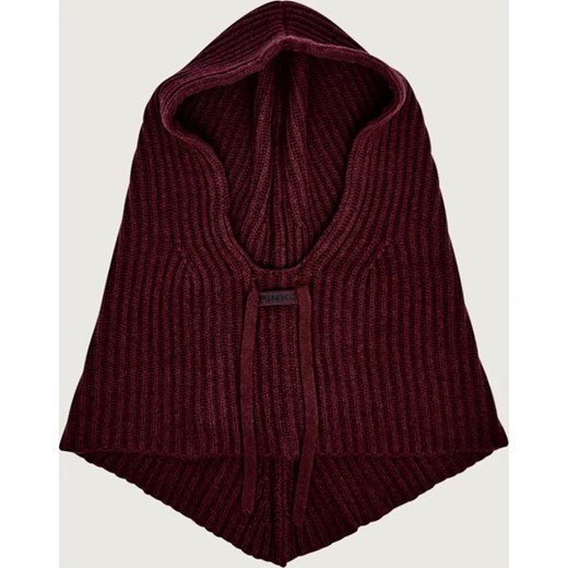 Pinko Wełniana kominiarka MEKONG BOBTAIL | z dodatkiem kaszmiru ze sklepu Gomez Fashion Store w kategorii Czapki zimowe damskie - zdjęcie 187058436