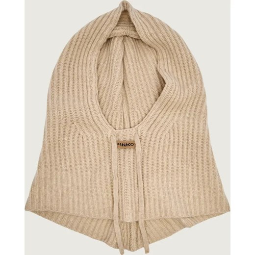 Pinko Wełniana kominiarka MEKONG BOBTAIL | z dodatkiem kaszmiru ze sklepu Gomez Fashion Store w kategorii Czapki zimowe damskie - zdjęcie 187058437