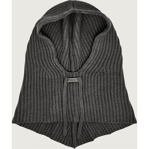 Pinko Wełniana kominiarka MEKONG BOBTAIL | z dodatkiem kaszmiru ze sklepu Gomez Fashion Store w kategorii Czapki zimowe damskie - zdjęcie 187058439