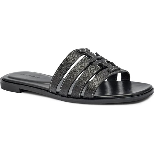 TORY BURCH Skórzane klapki ines ze sklepu Gomez Fashion Store w kategorii Klapki damskie - zdjęcie 187058469