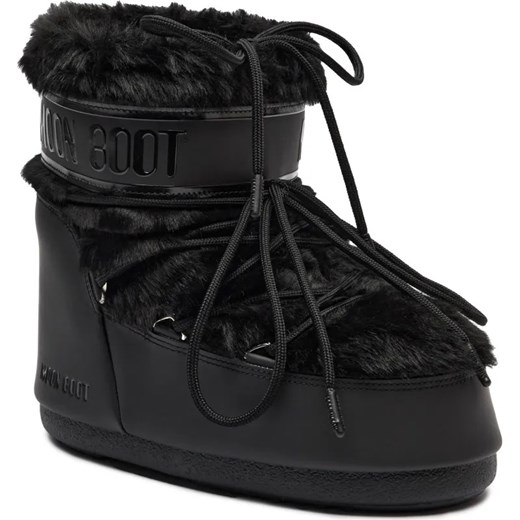 Moon Boot Ocieplane śniegowce ICON LOW FAUX FUR ze sklepu Gomez Fashion Store w kategorii Śniegowce damskie - zdjęcie 187058488