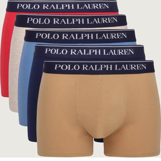 POLO RALPH LAUREN Bokserki 5-pack | Regular Fit ze sklepu Gomez Fashion Store w kategorii Majtki męskie - zdjęcie 187058505