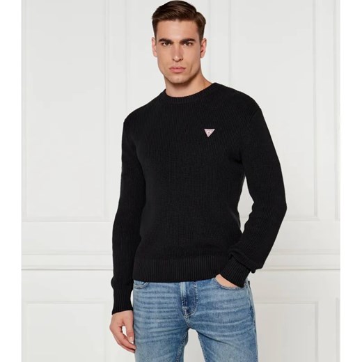 Guess Jeans Sweter | Regular Fit ze sklepu Gomez Fashion Store w kategorii Swetry męskie - zdjęcie 187058515