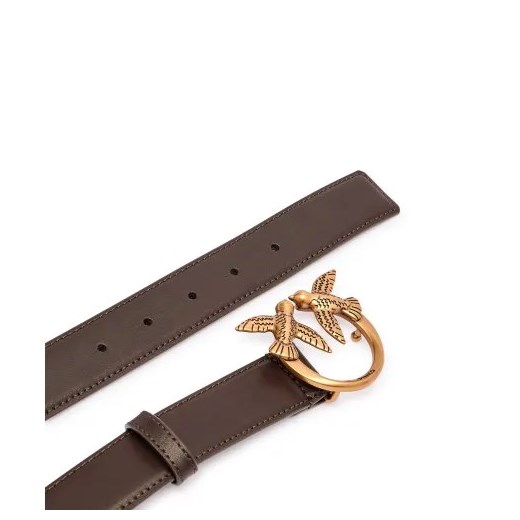 Pinko Skórzany pasek LOVE BERRY H3 Pinko M Gomez Fashion Store