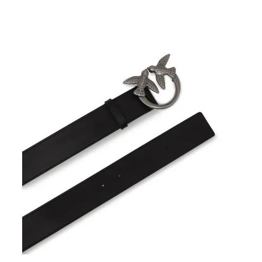 Pinko Skórzany pasek LOVE BERRY H4 BELT VITELLO SET Pinko M Gomez Fashion Store