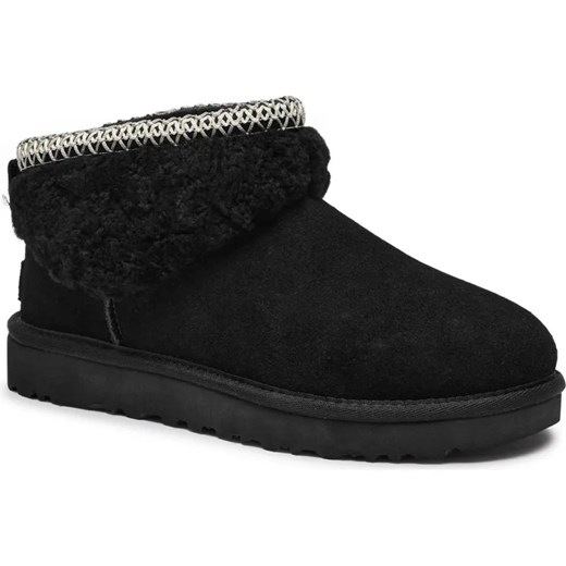 UGG Śniegowce MAXI CURLY | shearling | zamsz ze sklepu Gomez Fashion Store w kategorii Śniegowce damskie - zdjęcie 187187818