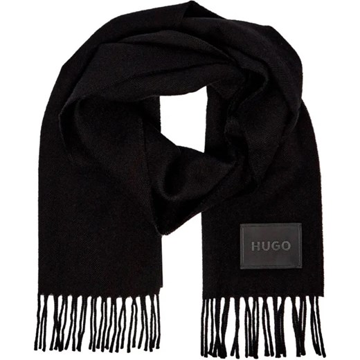 HUGO Wełniany szal BISETTE_35 ze sklepu Gomez Fashion Store w kategorii Szaliki i chusty damskie - zdjęcie 187187839