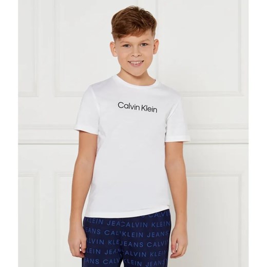 Calvin Klein Jeans T-shirt | Regular Fit ze sklepu Gomez Fashion Store w kategorii T-shirty chłopięce - zdjęcie 187187926