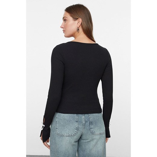 trendyol Koszulka w kolorze czarnym Trendyol L promocyjna cena Limango Polska