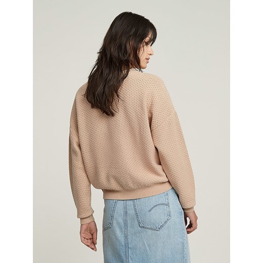 G-Star Sweter w kolorze beżowym M Limango Polska okazyjna cena