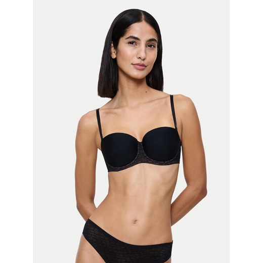 Triumph Biustonosz bardotka Signature Sheer 10224861 Czarny - id: 0000305500168 - marki Triumph - 187188108 Triumph Biustonosz bardotka Signature Sheer 10224861 Czarny ze sklepu MODIVO w kategorii Biustonosze - zdjęcie 187188108