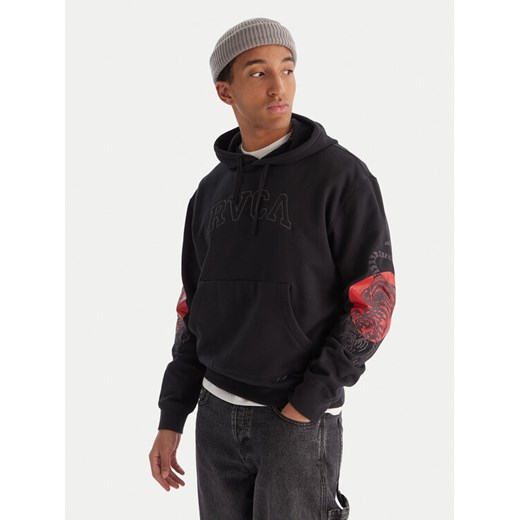 RVCA Bluza Tiger Sun 23A413505 Czarny Regular Fit - id: 0000305690838 - marki RVCA - 187188125 RVCA Bluza Tiger Sun 23A413505 Czarny Regular Fit ze sklepu MODIVO w kategorii Bluzy męskie - zdjęcie 187188125