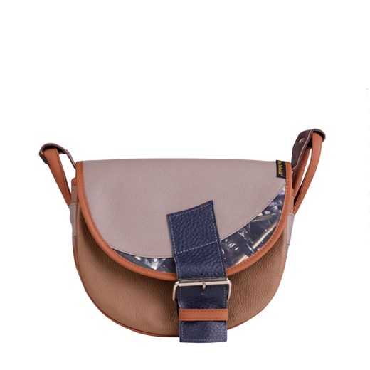 brązowa torebka listonoszka skórzana na ramię Freshman Mini ze sklepu Słoń Torbalski w kategorii Listonoszki - zdjęcie 187188328