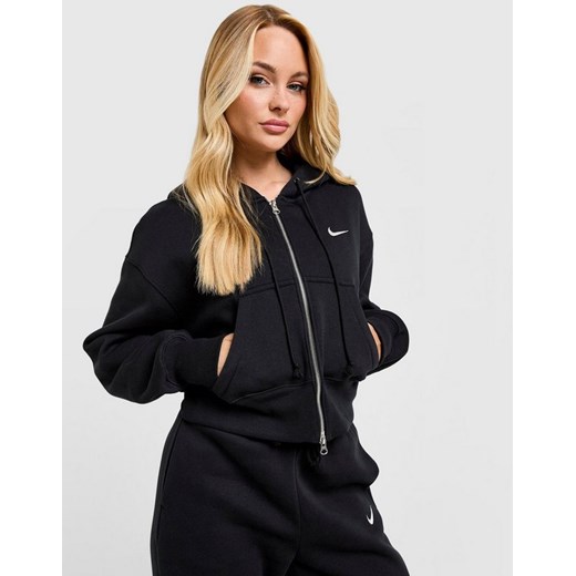 NIKE BLUZA ROZPINANA Z KAPTUREM W NSW PHNX FLC CRP ze sklepu JD Sports  w kategorii Bluzy damskie - zdjęcie 187188397