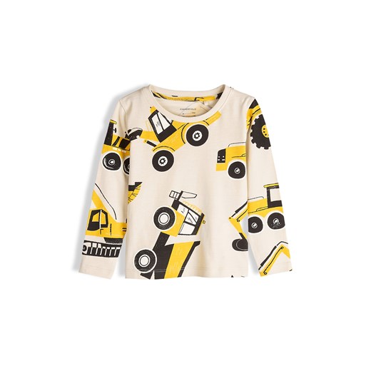 GATE Bawełniana koszulka z nadrukiem 3Y ze sklepu gateshop w kategorii T-shirty chłopięce - zdjęcie 187188677