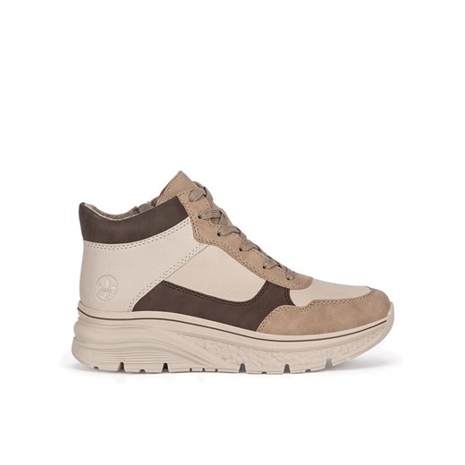 Trzewiki Rieker 48002-60 Beżowy Rieker 42 eobuwie.pl