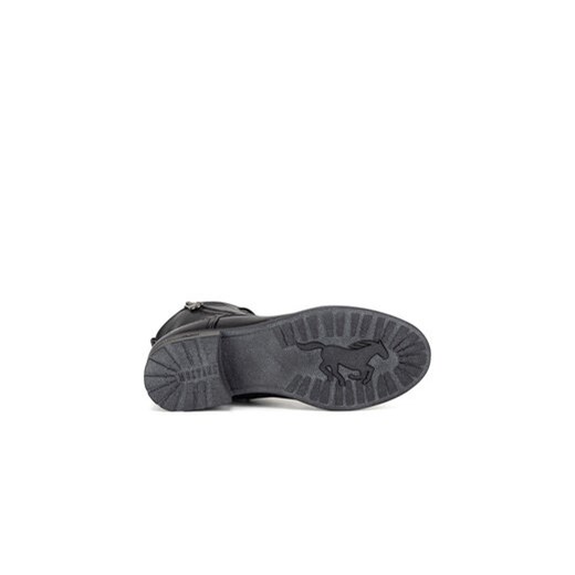 Trzewiki Mustang 1229-513 Czarny Mustang 38 eobuwie.pl