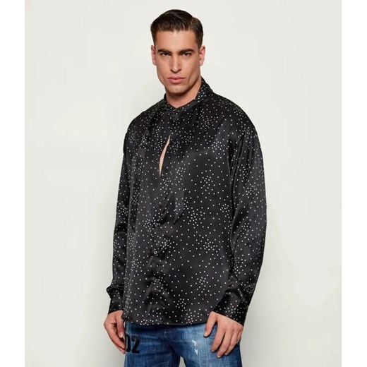 Dsquared2 Jedwabna koszula | Loose fit - id: DQ255M000059132 - marki Dsquared2 - 187192818 Dsquared2 Jedwabna koszula | Loose fit ze sklepu Gomez Fashion Store w kategorii Koszule męskie - zdjęcie 187192818