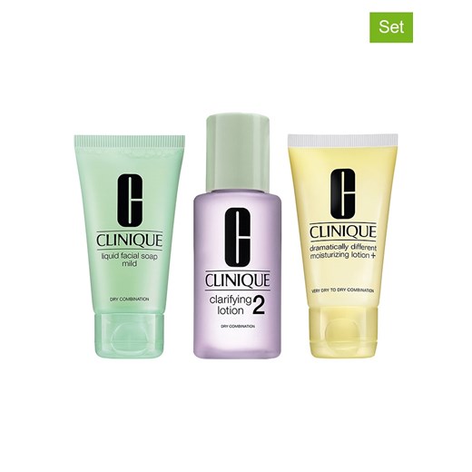 Clinique 3-częściowy zestaw &quot;Skin Type 2&quot; Clinique onesize Limango Polska promocja