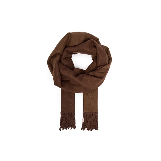 Szalik Guess AW5419POL03 Brązowy ze sklepu eobuwie.pl w kategorii Szaliki i chusty damskie - zdjęcie 187196799