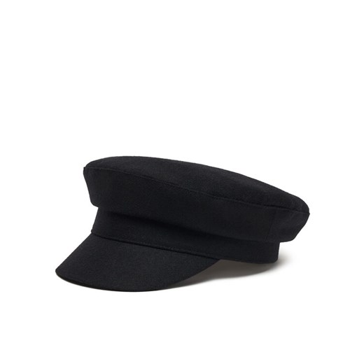 Kaszkiet Weekend Max Mara Angora 2525576044 Czarny ze sklepu eobuwie.pl w kategorii Czapki zimowe damskie - zdjęcie 187196807