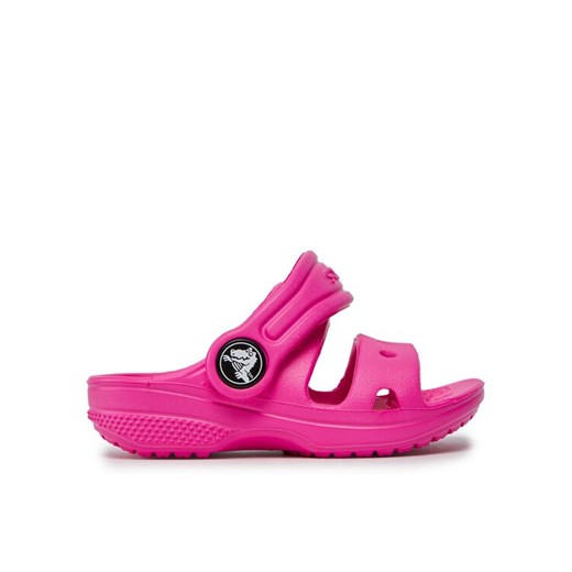 Klapki Crocs Classic Kids Sandal T 207537 Różowy ze sklepu eobuwie.pl w kategorii Buciki niemowlęce - zdjęcie 187196809