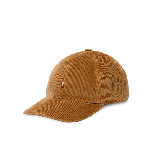 Polo Ralph Lauren Czapka z daszkiem 211A90413003 Brązowy ze sklepu MODIVO w kategorii Czapki z daszkiem damskie - zdjęcie 187197497