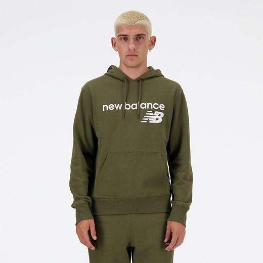 Bluza męska New Balance MT03910DMO – zielona ze sklepu New Balance Poland w kategorii Bluzy męskie - zdjęcie 187197915