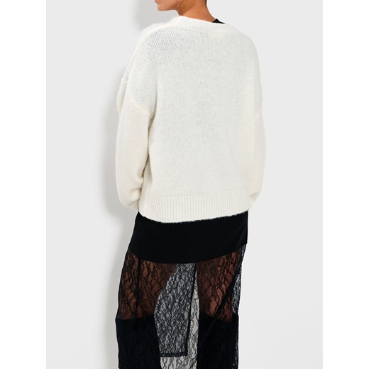 Sinsay - Sweter basic - biały Sinsay L Sinsay