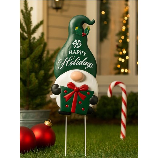 Sinsay - Świąteczna dekoracja w kształcie skrzata - zielony Sinsay One Size Sinsay