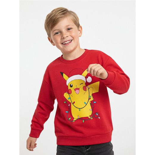 Sinsay - Bluza Pokémon - czerwony ze sklepu Sinsay w kategorii Bluzy chłopięce - zdjęcie 187200355