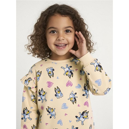 Sinsay - Bluza Bluey - kremowy ze sklepu Sinsay w kategorii Bluzy dziewczęce - zdjęcie 187200396