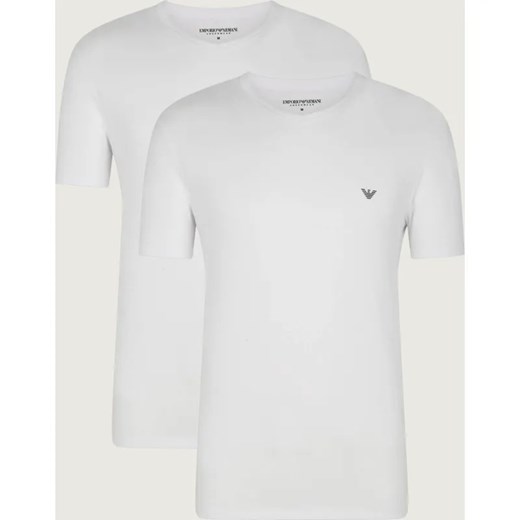 Emporio Armani T-shirt 2-pack | Regular Fit ze sklepu Gomez Fashion Store w kategorii T-shirty męskie - zdjęcie 187200596
