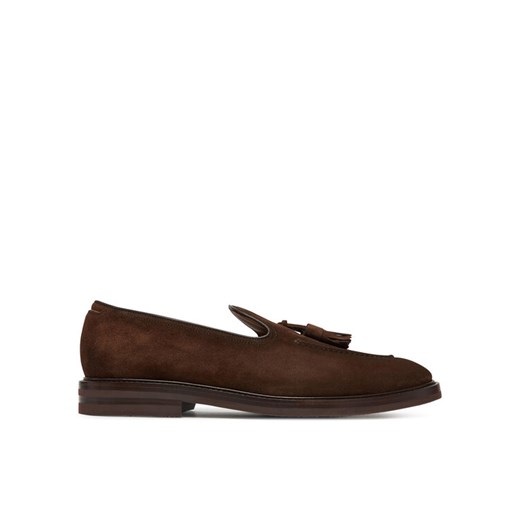 BOSS Loafersy 50539275 Brązowy - id: 0000304960970 - marki BOSS HUGO BOSS - 187201357 BOSS Loafersy 50539275 Brązowy ze sklepu MODIVO w kategorii Mokasyny męskie - zdjęcie 187201357