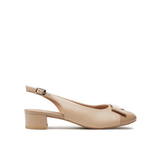 Czółenka Caprice 9-29502-42 Beżowy ze sklepu eobuwie.pl w kategorii Czółenka - zdjęcie 187205065