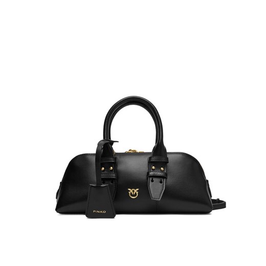 Torebka PINKO Bowling Bag Baguette AI 25-26 PLTT 105334 A0QO Czarny - id: 8053177202175 - marki Pinko - 187205075 Torebka PINKO Bowling Bag Baguette AI 25-26 PLTT 105334 A0QO Czarny ze sklepu eobuwie.pl w kategorii Torebki damskie - zdjęcie 187205075