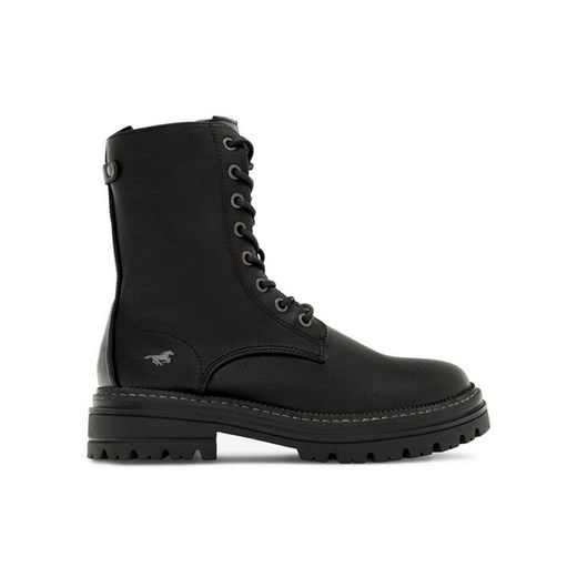 Trzewiki Mustang 1398-507 Czarny ze sklepu eobuwie.pl w kategorii Botki - zdjęcie 187205089